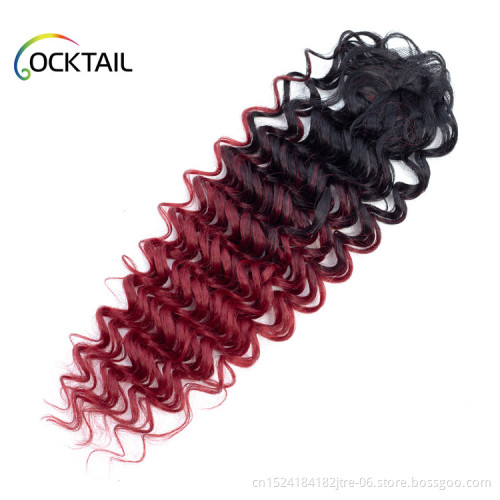 cheap synthetic fiber hair weft extension different types of synthetic hair weaving